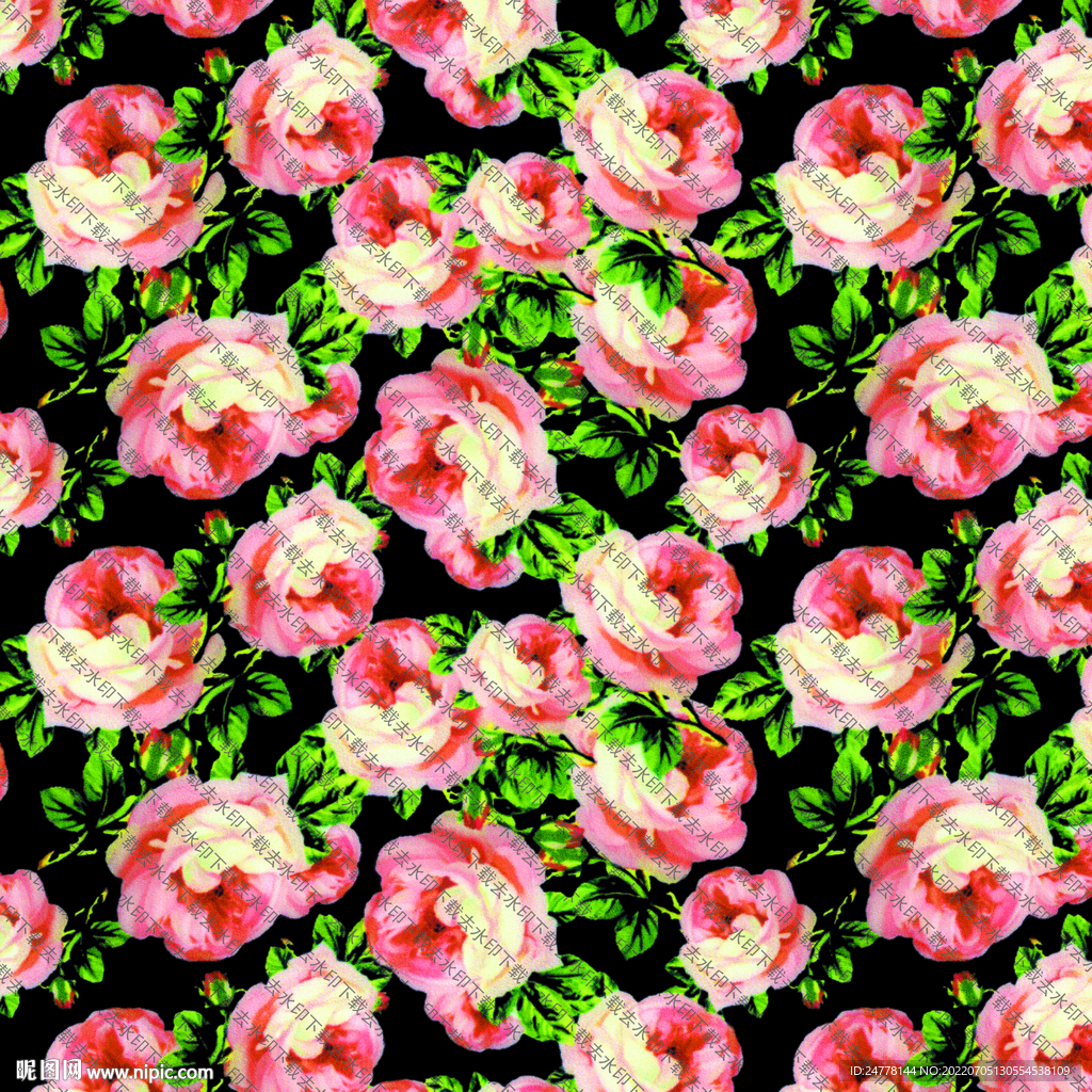 手绘花
