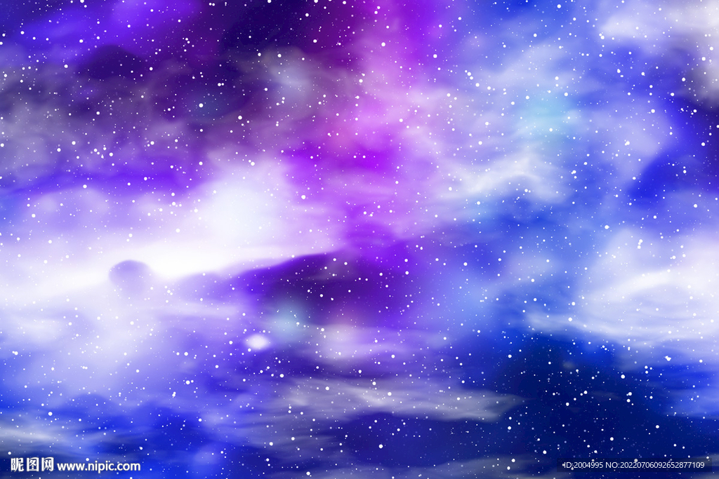 梦幻星空装饰画