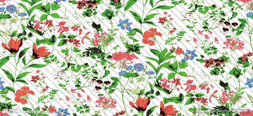 手绘花