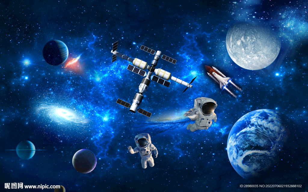 宇宙太空宇航员