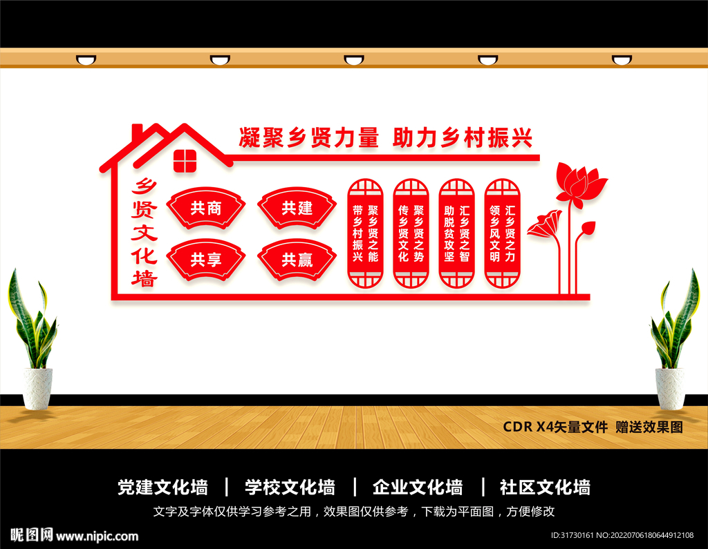 乡贤文化墙