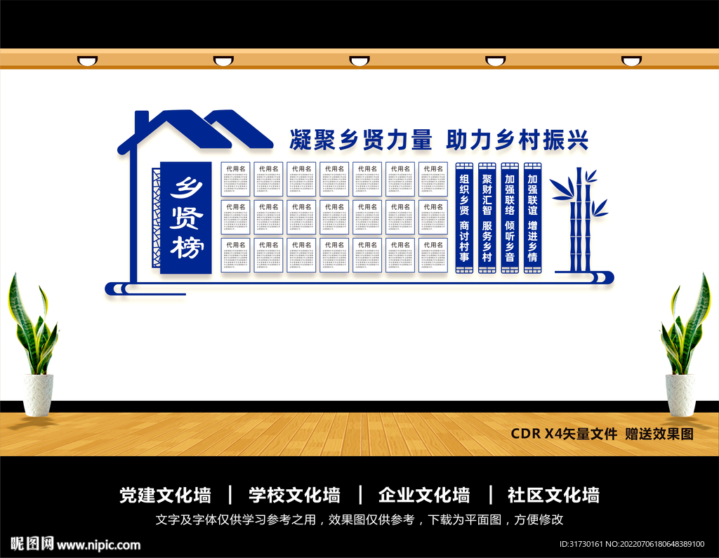 乡贤文化墙