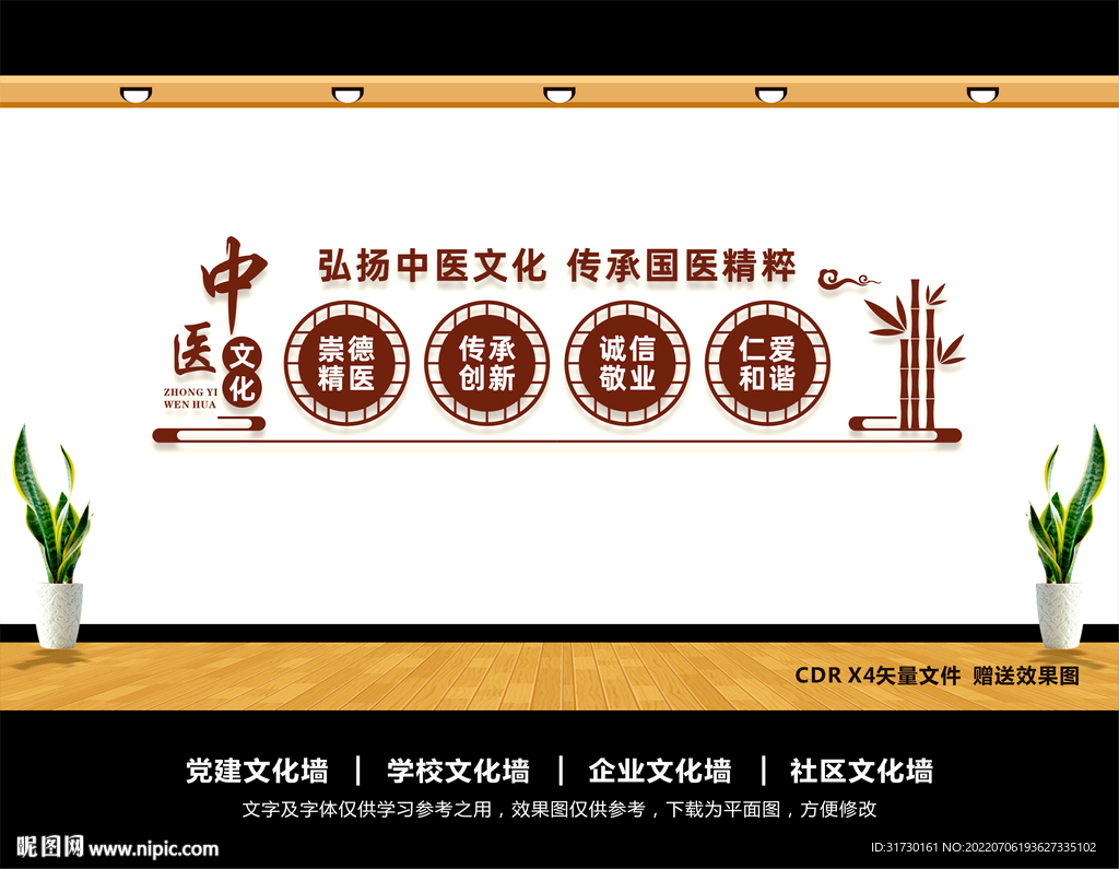 中医院文化墙