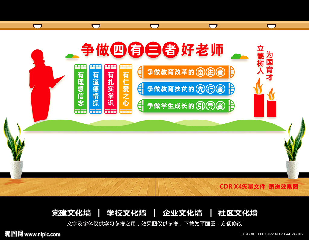 四有三者好老师