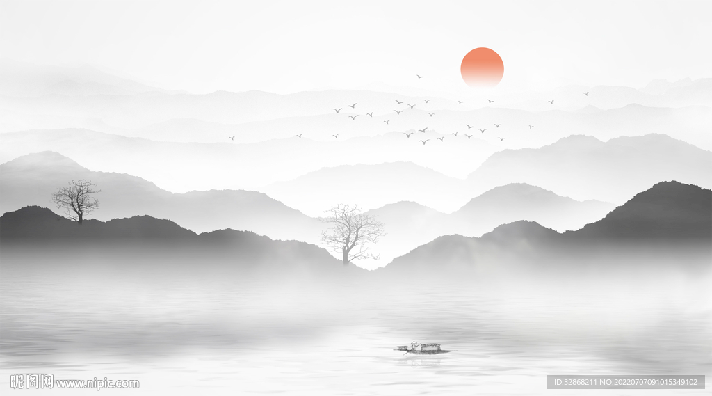 水墨山水
