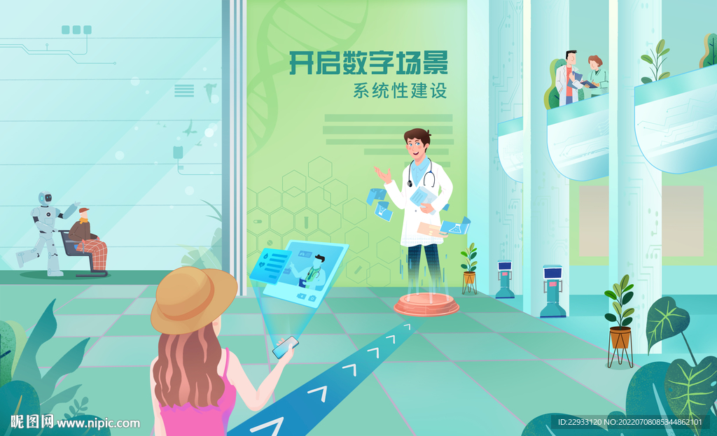 未来数字化医疗场景