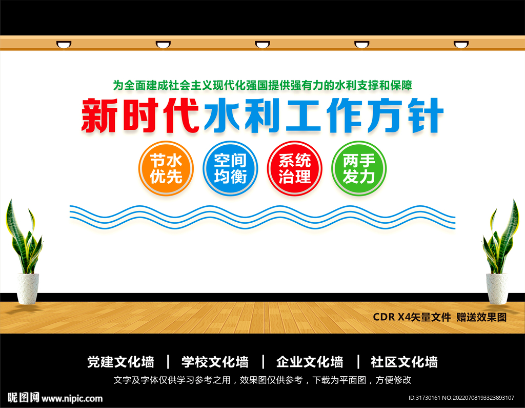 新时代水利工作方针