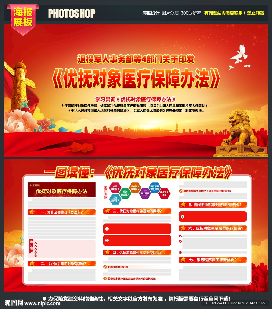 优抚对象医疗保障办法