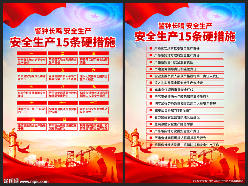 安全生产十五条措施