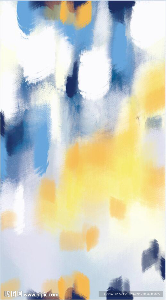 轻奢装饰画 抽象油画 彩绘