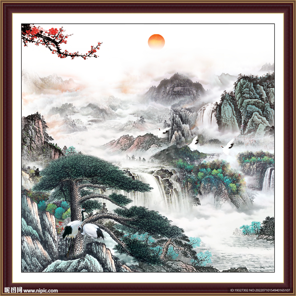 黄山迎客松