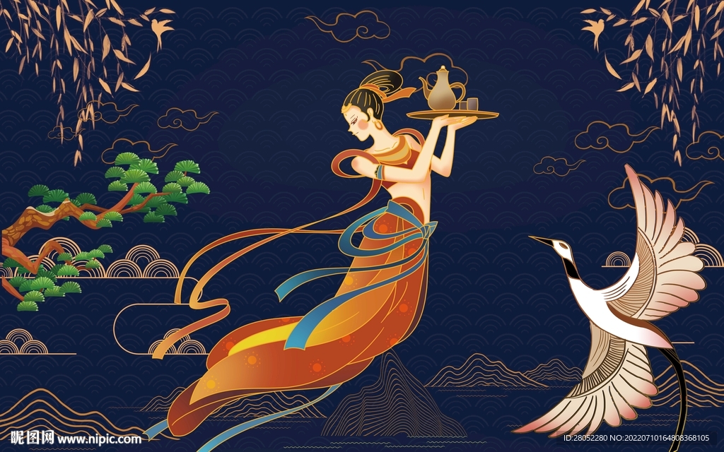 飞天仙女