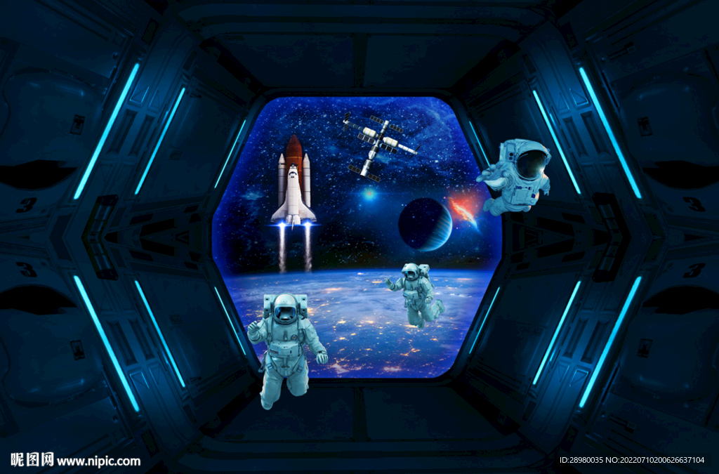 太空舱宇航员