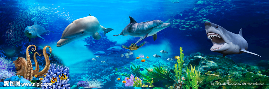 海底世界背景