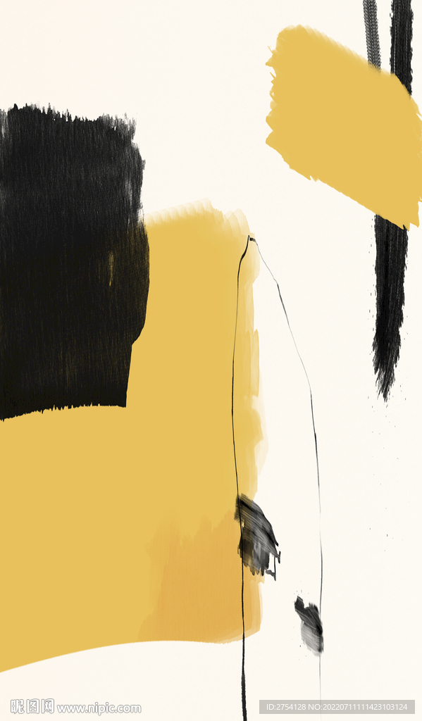 轻奢装饰画 抽象油画 彩绘