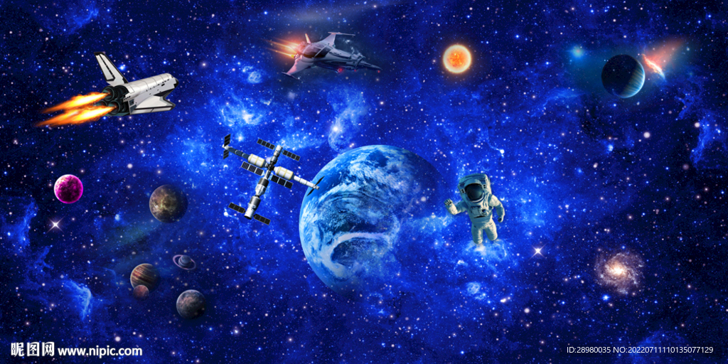 太空飞船宇航员