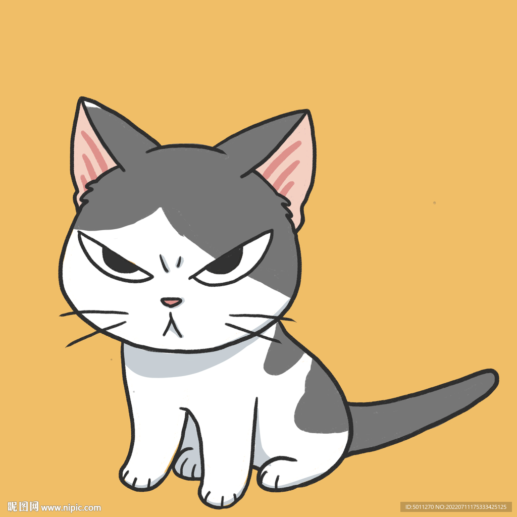 可爱的猫咪PSD分层文件