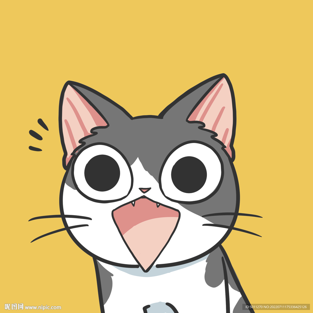 可爱的猫咪PSD分层文件