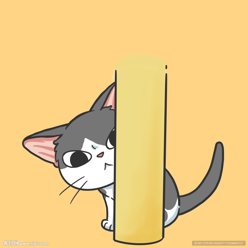 可爱的猫咪PSD分层文件