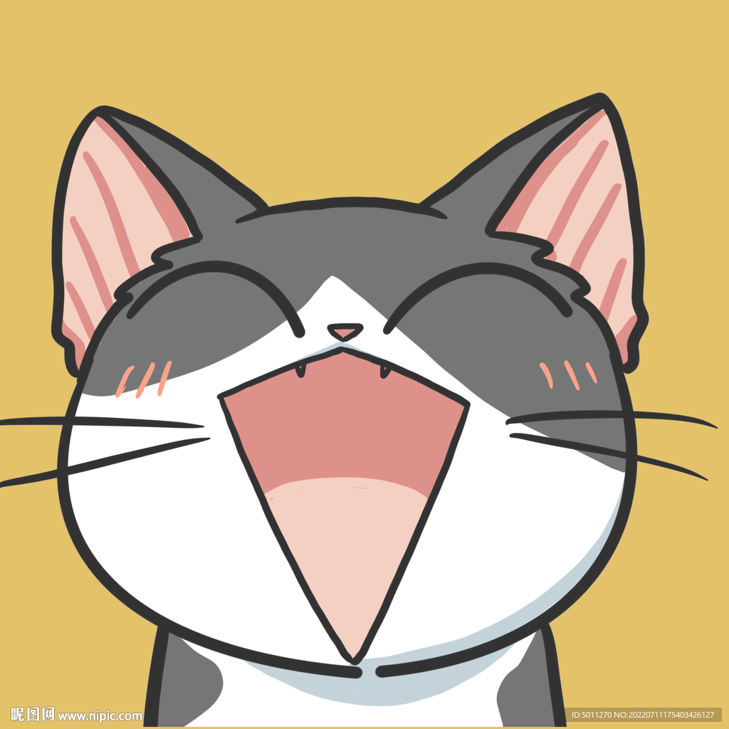 可爱的猫咪PSD分层文件