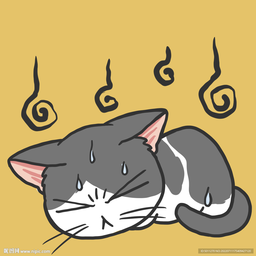 可爱的猫咪PSD分层文件