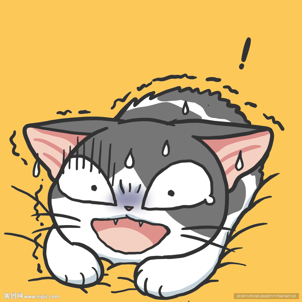 可爱的猫咪psd分层文件