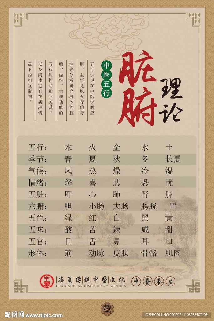 五行养生