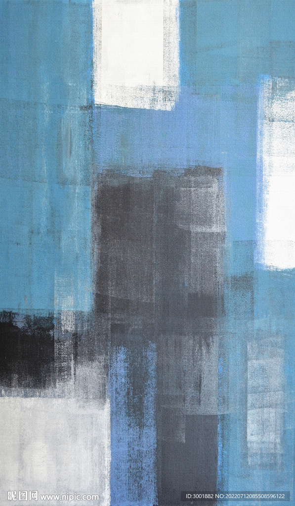 轻奢装饰画 抽象油画 彩绘