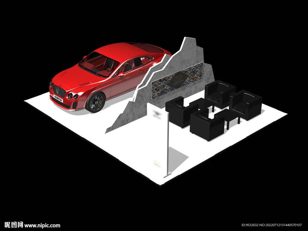 车展设计 汽车展示