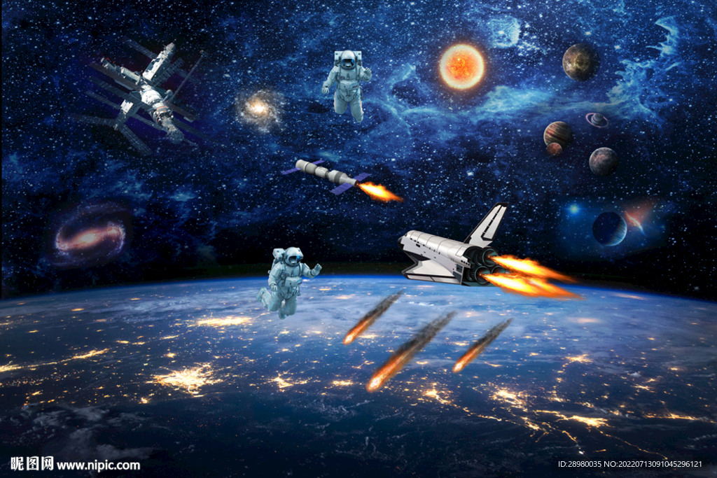 空间站宇宙飞船