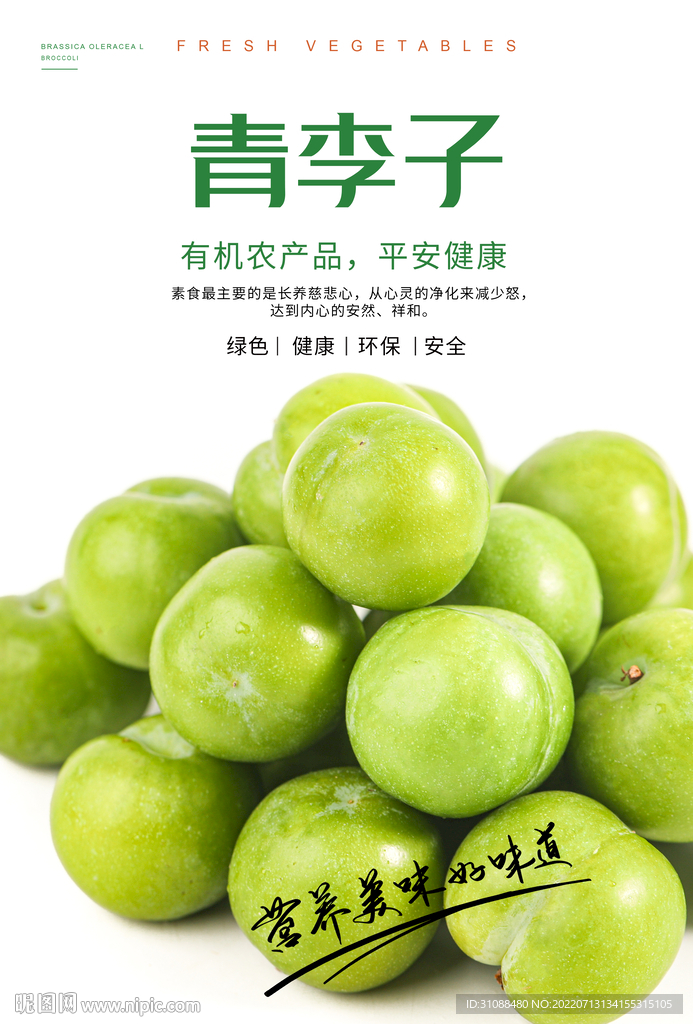 青李子海报