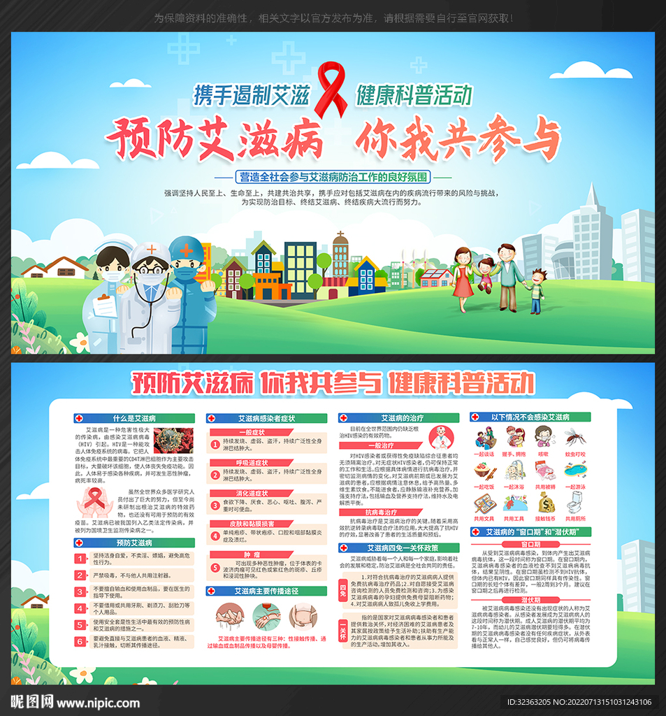 艾滋病宣传栏