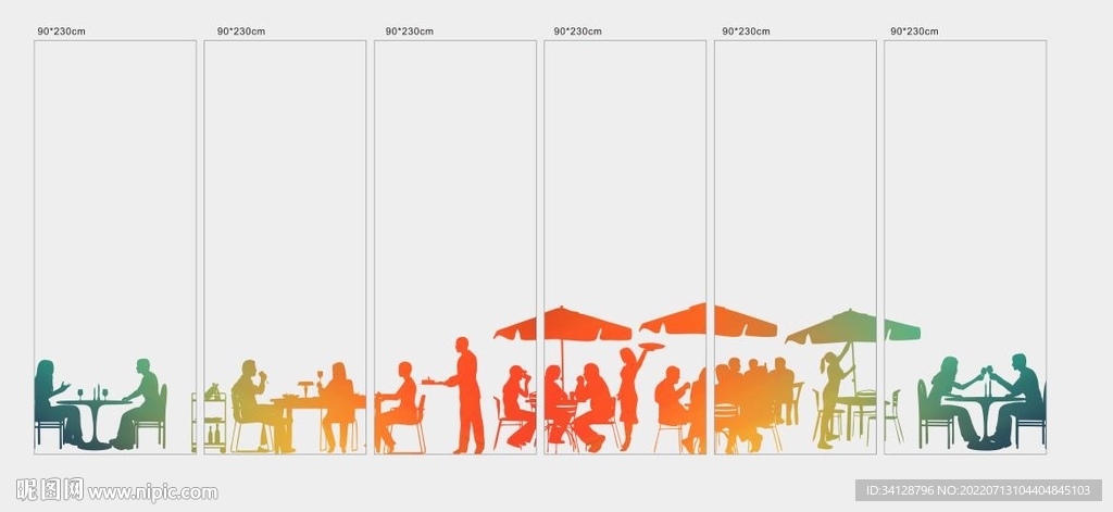 橱窗氛围美化包装