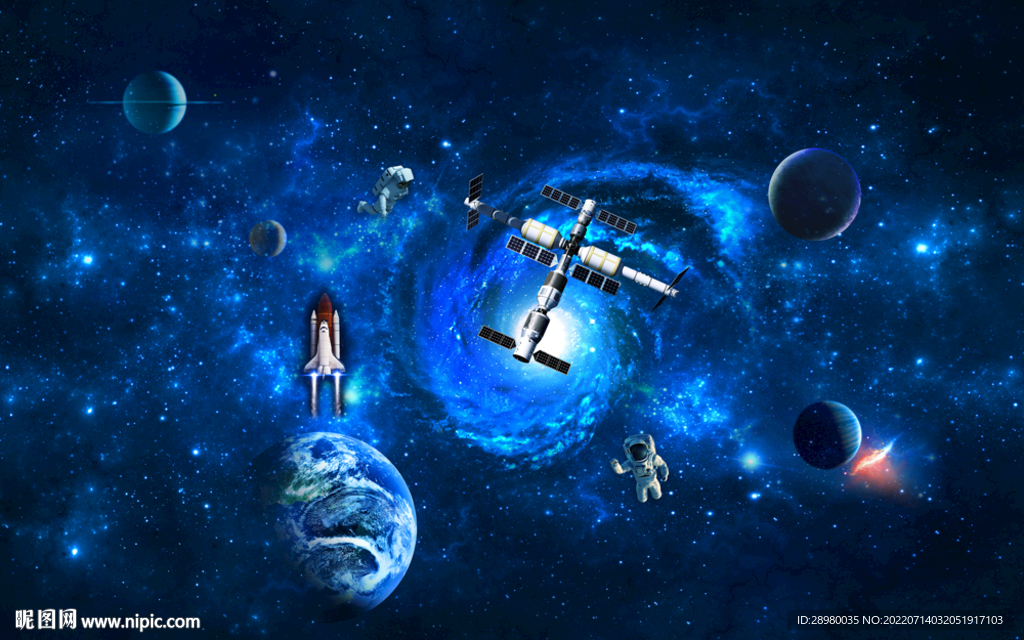 太空飞船宇航员