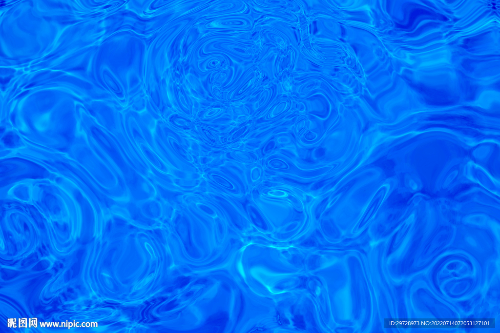 蓝色水波纹