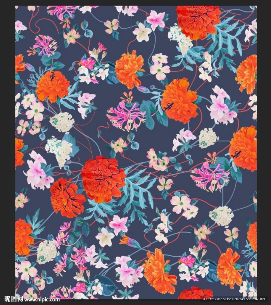 热带花