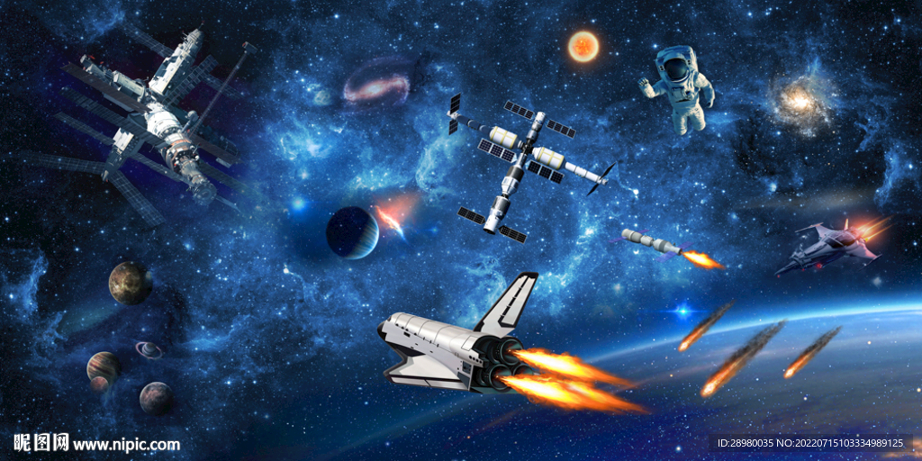 宇宙太空飞船