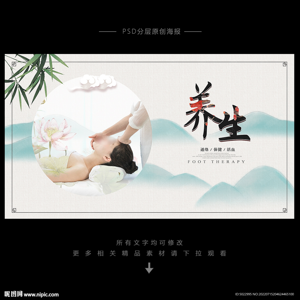 养生海报