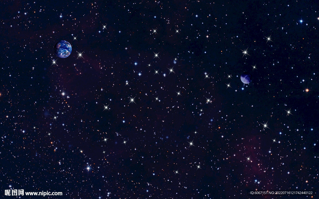 浩瀚星空背景