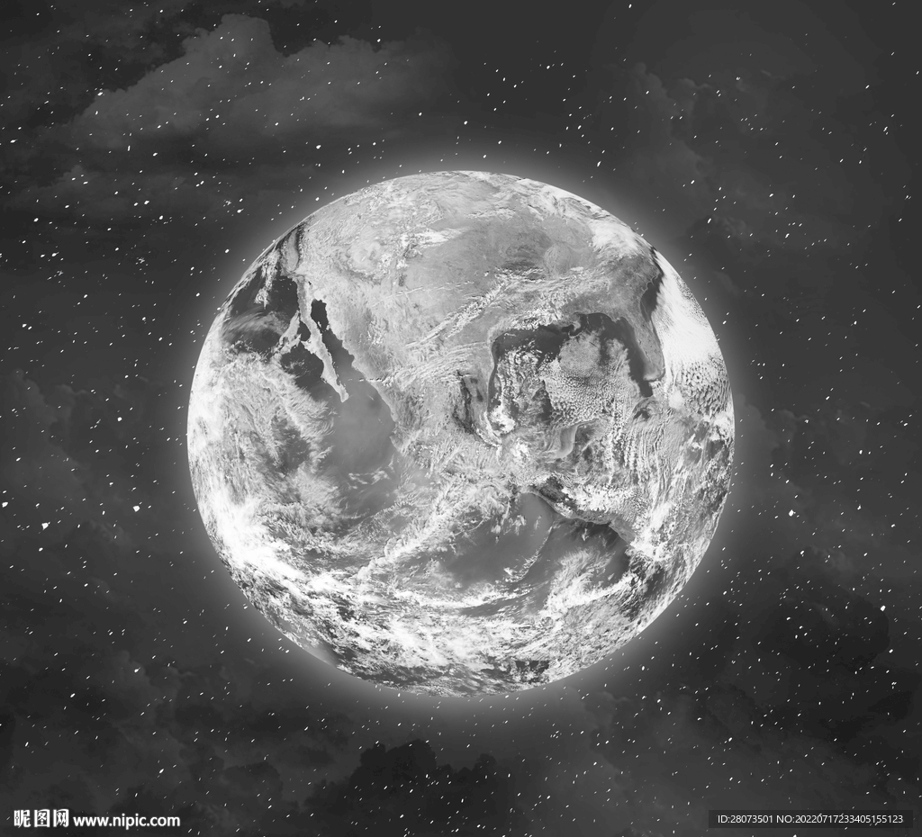 星空星球背景图片