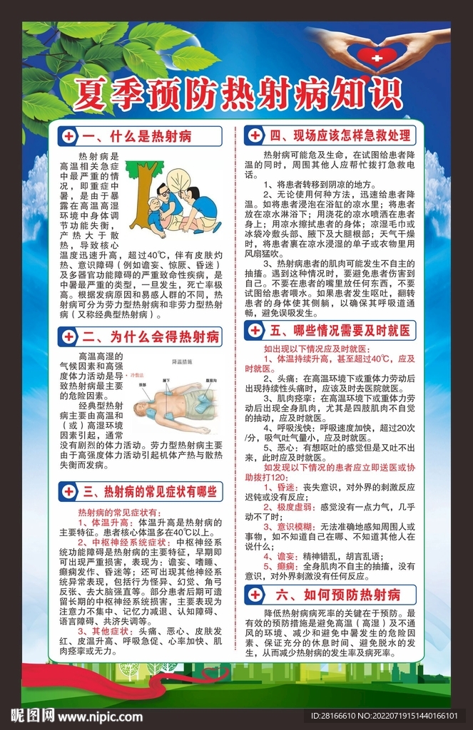 热射病海报