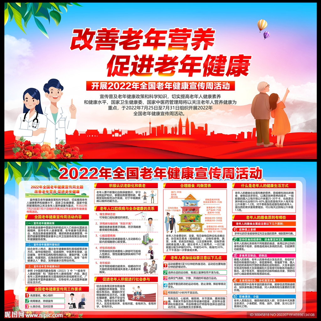 改善老年营养 促进老年健康