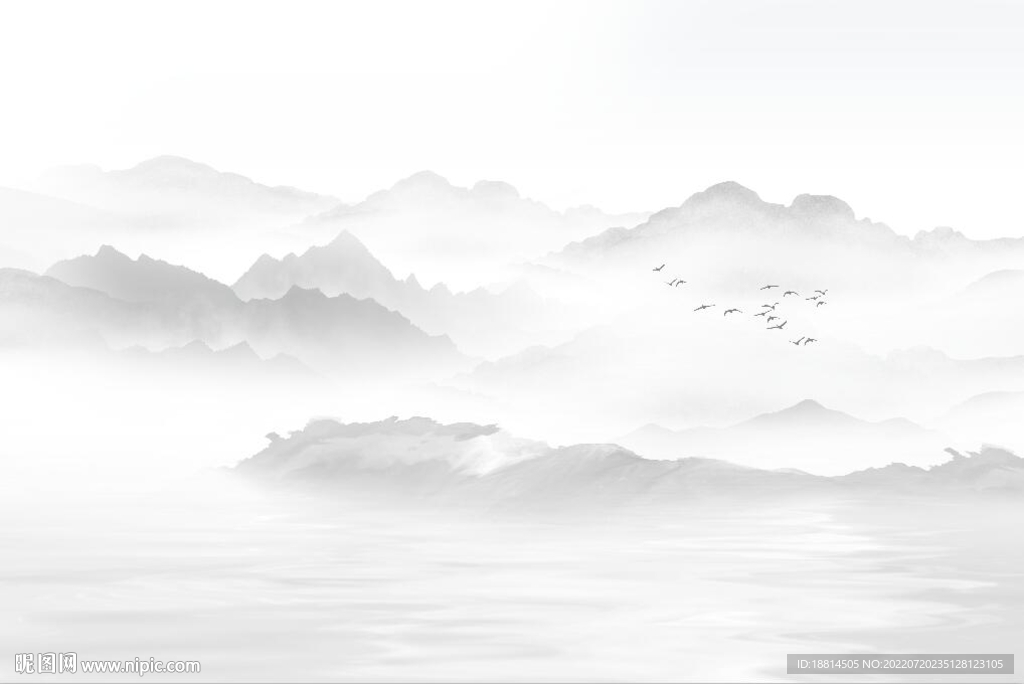 新中式背景墙