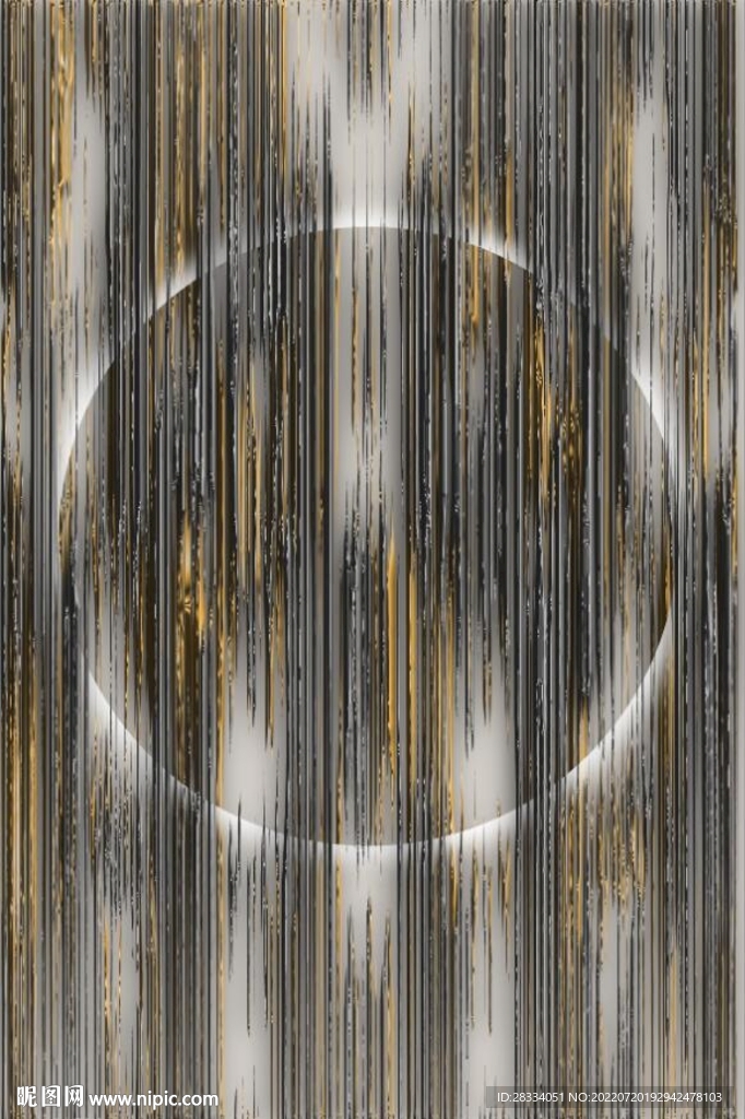 抽象光影线条玄关装饰画图