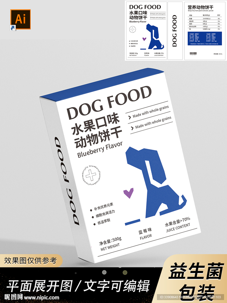 狗粮包装