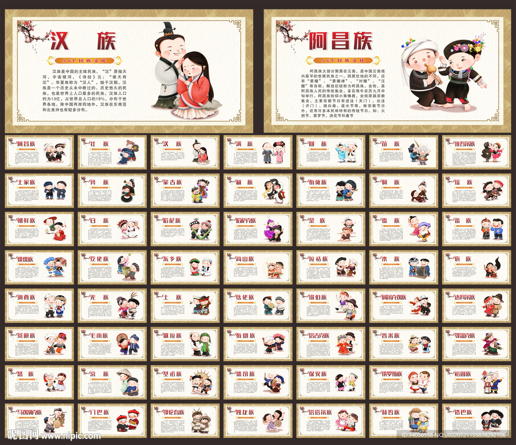 56个民族文化