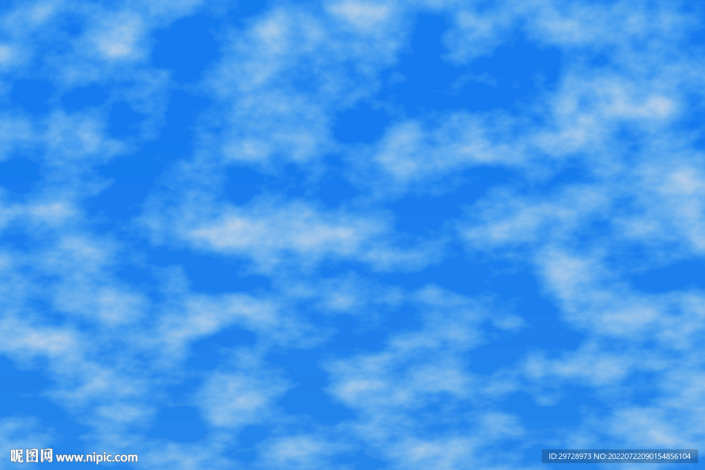 蓝天白云纹理