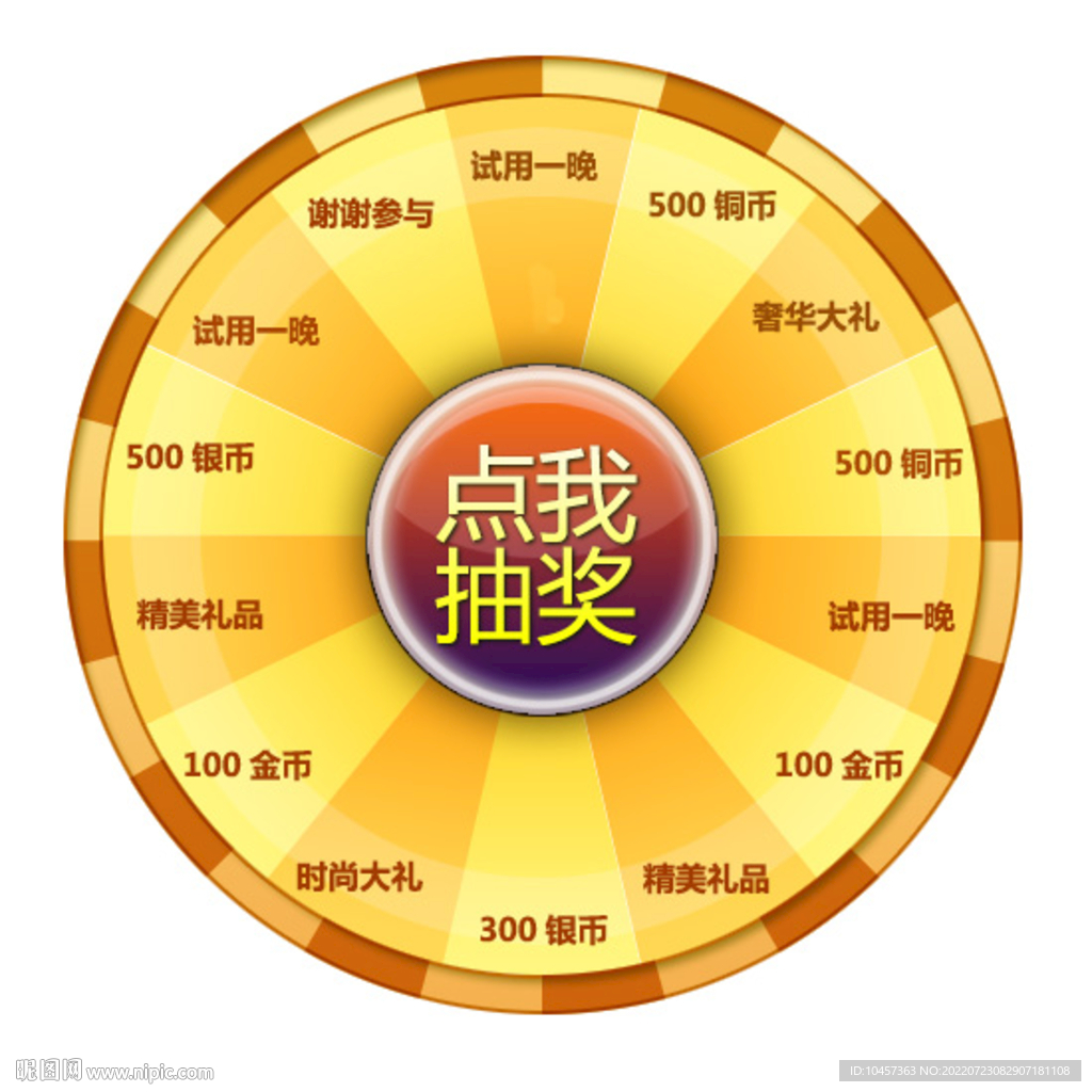 抽奖转盘