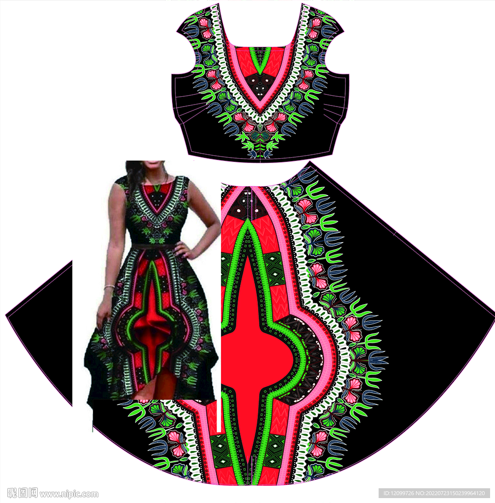 大牌定位连衣裙