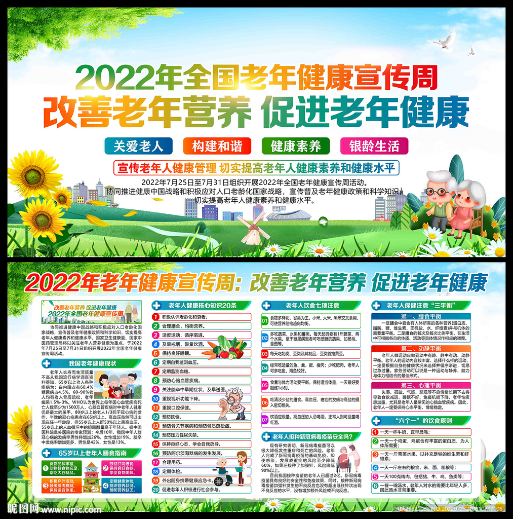 老年人健康核心信息知识20条